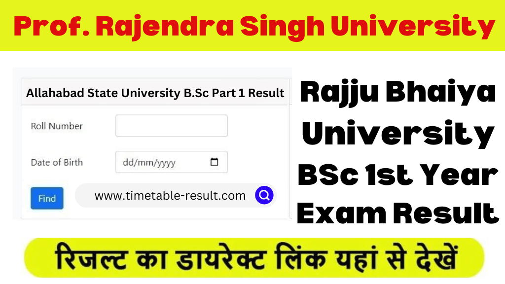 asu bsc 1st year result