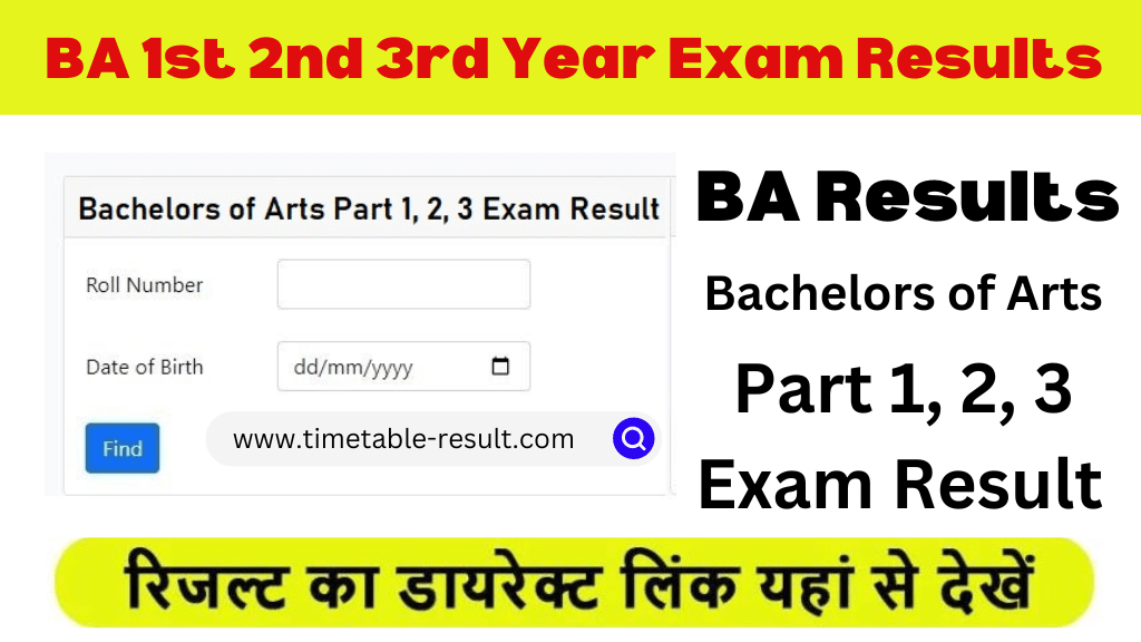 ba results