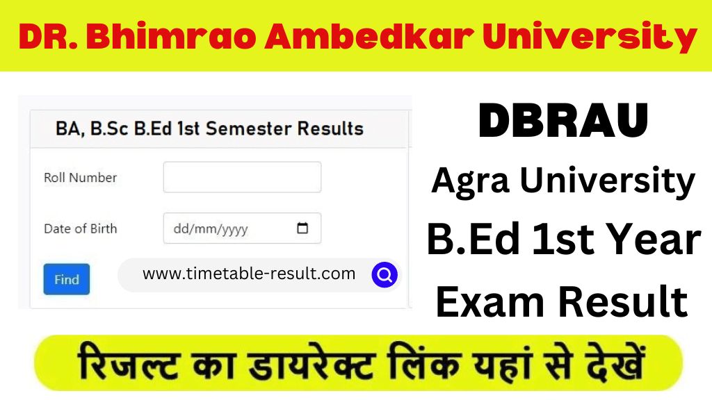 dbrau bed 1st year result