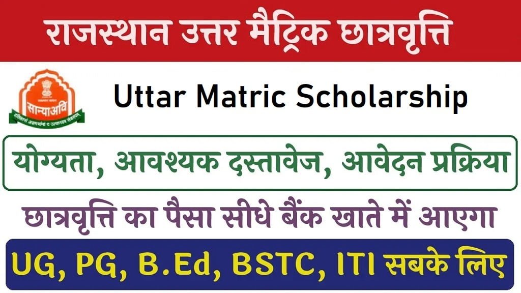 uttar matric scholarship